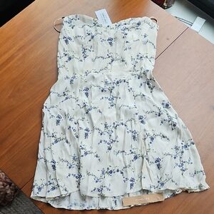 Reformation Cream Dress